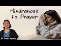 Hindrances To Prayer || Ptr. Evelyn Agustin