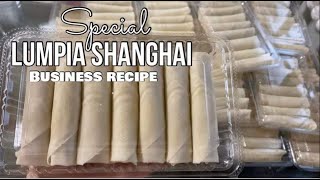 Lumpiang Shanghai with Sweet sauce recipe 2in1 pang-Ulam na pang negosyo pa