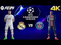 FC 24 - Real Madrid vs PSG Ft. Mbappe | UEFA Champions League Full Match | 4K