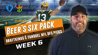 DRAFTKINGS & FANDUEL NFL PICKS WEEK 6 - DFS 6 PACK