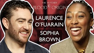 The Witcher: Blood Origin's Laurence O'Fuarain & Sophia Brown On Joining The Witcher & Lying On CV's