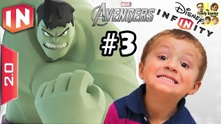 アベンジャーズは、Setを再生 - 第3部：家の中でHULK !!!!!ディズニーインフィニティ2.0（パパ＆チェイス解説）