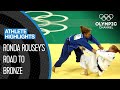 Ronda Rousey 🇺🇸 The 1st US-American to Win an Olympic Medal in Women's Judo | Athlete Highlights