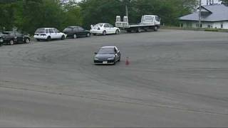 2009/5/24 小笠原 紀 オガリンズTKフィットシビック 第2ヒート JMRC北東北ジムカーナシリーズ第2戦 2クラス