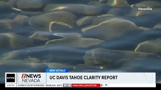 UC Davis released its Lake Tahoe Clarity Report