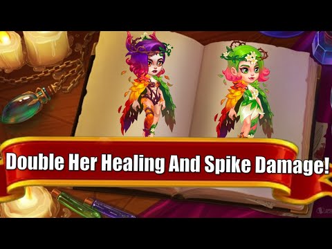 Do This To Double Healing And Spike Damage   #herowars