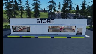 Roblox Studio - Country Store Build Pat 3 - Freezers and npc's!