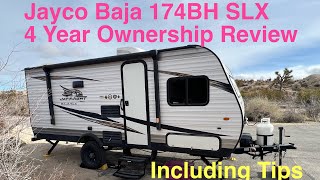 Four years Ownership Review of Jayco 174BH Baja SLX