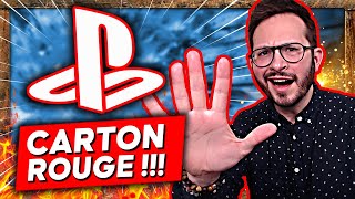 PlayStation STOP l’hypocrisie 😡 CARTON ROUGE 🟥