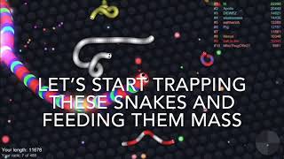 Finding The Biggest Snake In AI Mode! Slither.io Gameplay