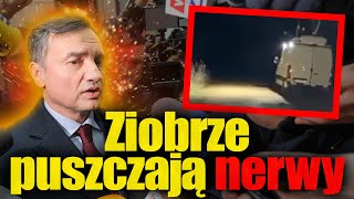 Ziobrze puszczają nerwy. Nie podoba mu się, że dziennikarze TVP na nim \