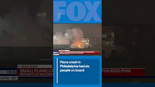 Six people on board in plane crash in Philadelphia