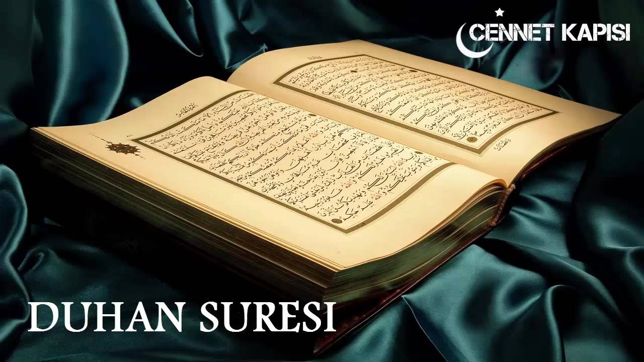 Kuran Türkçe Meali Dinle Duhan Suresi - Nihat Hatipoğlu Fon - YouTube