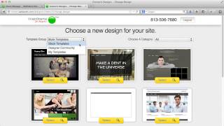WebStarts Designer Platform Demo Video