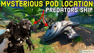 Mysterious Pod Location! - Jungle Hunter Quests Predators Crashed Ship in Fortnite!