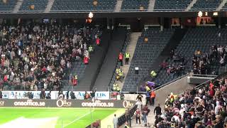 AIK ultras attack Maribor fans