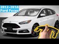 Remove Door Handles Ford Focus MK3 (2012-2018)