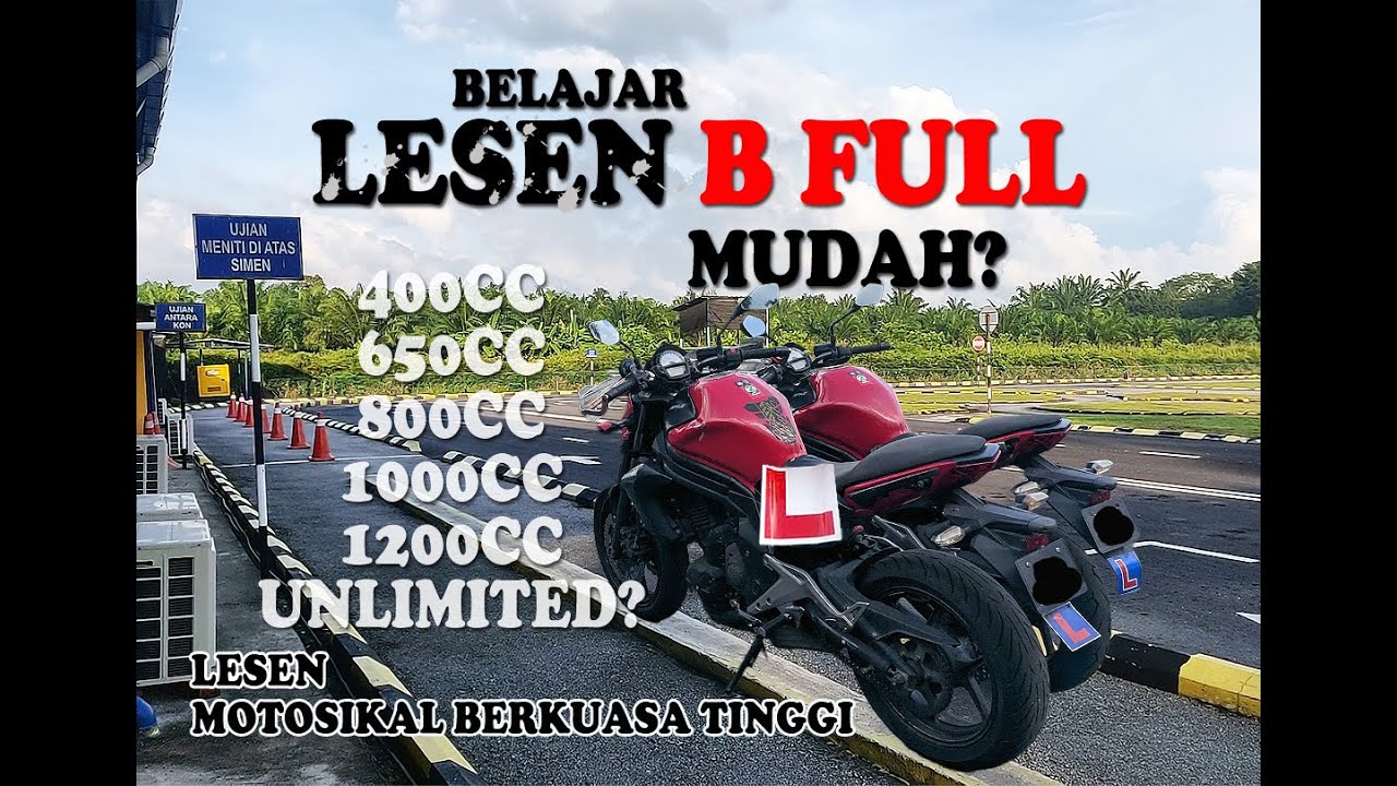 Belajar Lesen B Full Dengan Mudah - Wajib Tengok Untuk Lulus Test JPJ ...