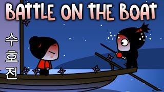 Pucca Short Animations - Battle on the Boat 수호전 [HD]