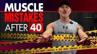 WORST Muscle Building MISTAKES Men Over 40 Make (AVOID THESE!)