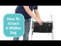 How To Attach A Walker Bag