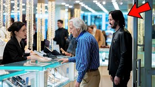 Struggling Dad Buys Shoes for Daughter, Then Keanu Reeves Walks In and Changes Everything