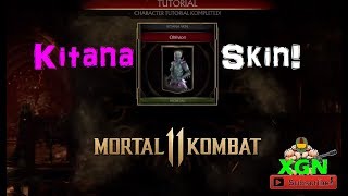 Mortal Kombat 11 how to unlock Kitana Oblivion skin, Character Tutorial