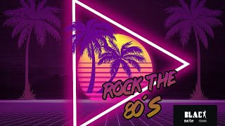 ROCK THE 80's te llevan a la época dorada del HARD ROCK y el GLAM | Black Note Club 7/8/2021