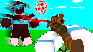 Headhunter + TanqR = Aimbot in Roblox Bedwars..