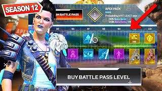 Buying All 100 Tiers In Apex Legends Season 12 DEFIANCE Battle Pass