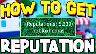 How To GET REPUTATION FAST in VERSE PIECE! ROBLOX