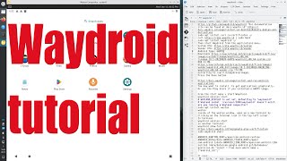 Waydroid - run Android apps on Linux - tutorial for beginners - September 2023 - 74487818