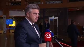 Croatian government has always condemned Russian aggression! Plenković EU debates in Brussels