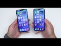 iphone 15 pro max vs iphone 13 pro max battery speed camera test