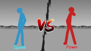 Power vs Speed | Red vs Blue
