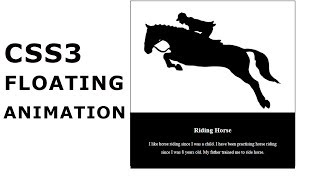 CSS3 Floating Animation Tutorial | CSS3 Animation Snippets
