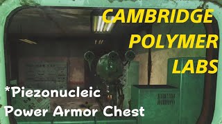 FALLOUT 4 - CAMBRIDGE POLYMER LABS Walkthrough