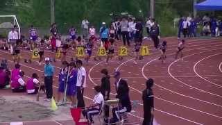 20140920志太榛原中学女子100ｍ予選4組