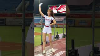 Rakuten Girls楽天ガールズ 倪暄Eli ニーシュエン 니쉔-超級喜歡郭嚴文應援 #台湾チアリーデ #樂天女孩 220921