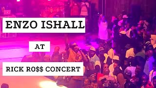 Enzo Ishall Surprise Perfomance At Hicc Rick Ross Concert
