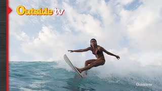 Adam Glick and Anastasia Ashley Catch Some Waves | Stoked