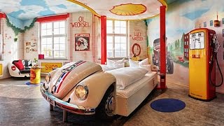 Unusual hotels of the world: V8 Hotel Motorworld Region Stuttgart, Böblingen, Germany, 4*