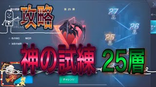 【ドラブラ】神の試練25層　攻略