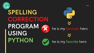 Spell Checker and Auto Correction with Python | spellchecker using python | TextBlob
