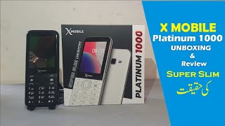 Xmobile Platinum 1000 Unboxing Super Slim?