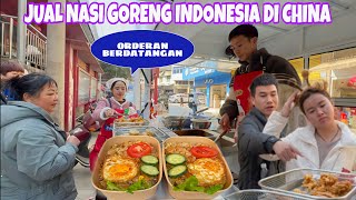 MENJUAL NASI GORENG INDONESIA DI CHINA, PROMOSI DARI  MULUT KE MULUT SANGAT LUAR BIASA