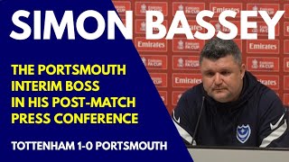 PRESS CONFERENCE: Simon Bassey: Tottenham 1-0 Portsmouth