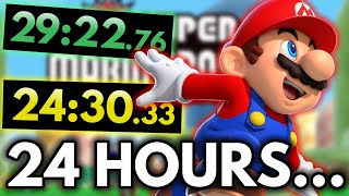 I only have 24 HOURS to MASTER the Super Mario Bros. Wii Speedrun...