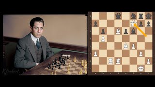 Jose Raul Capablanca vs Eugene Znosko-Borovsky - Paris (1938)