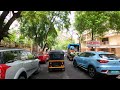 saturday afternoon drive in bandra 4k mumbai’s cosmopolitan neighbourhood